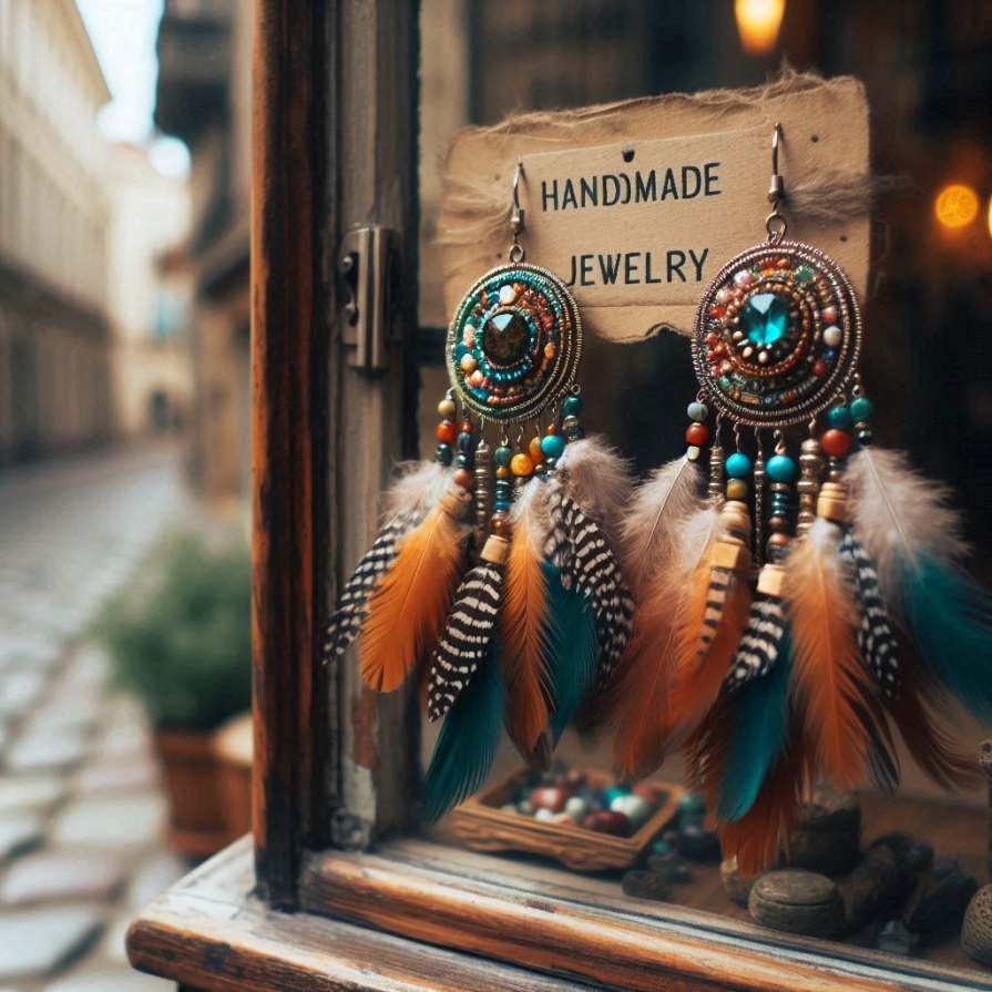 bohemian inspired earrings