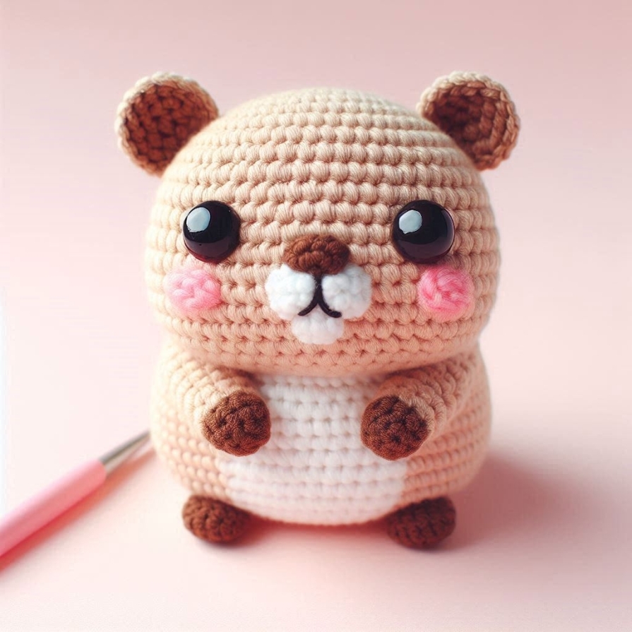 crochet capybara